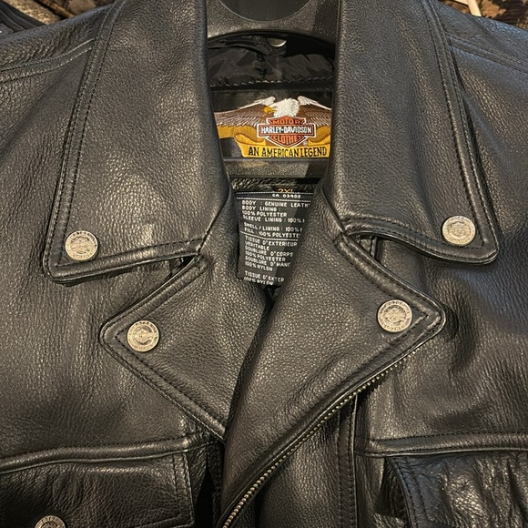 Harley-Davidson Motorcycle Jacket - Size 2XL - Picture 10 of 11